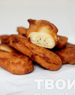 Бананы в кляре