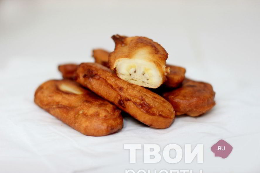 Рецепт бананов в кляре