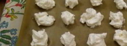 безе кристаллы ветра. Шаг 4