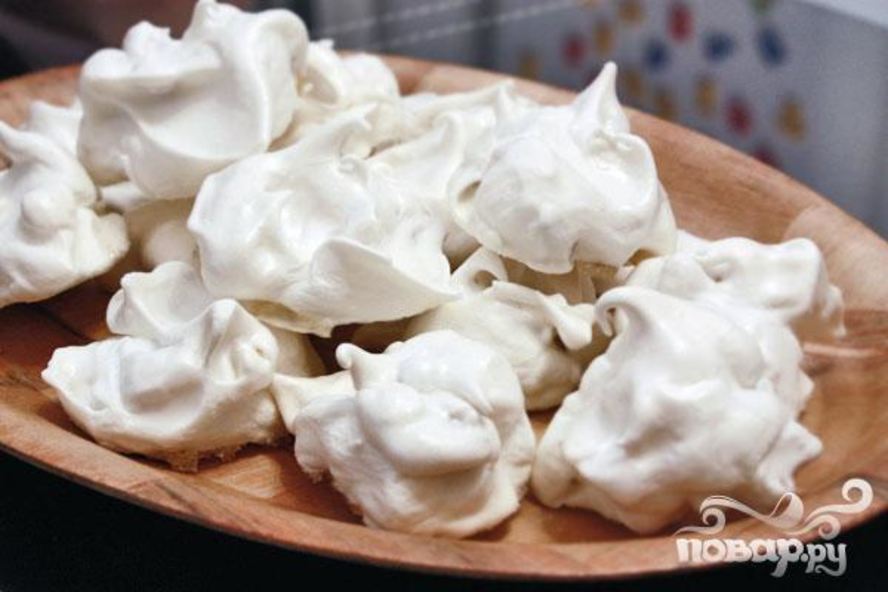 Рецепт меренг с орехами