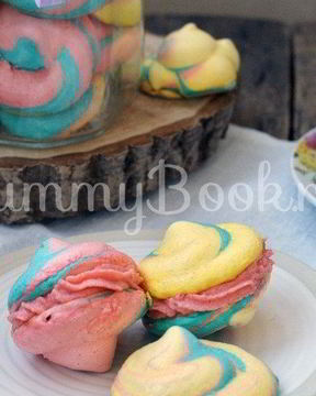 Разноцветное безе