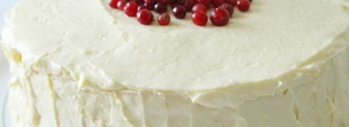 торт-безе с брусничным курдом. Шаг 11