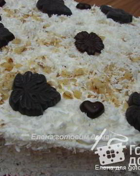 Торт-безе Воздушный хруст без муки