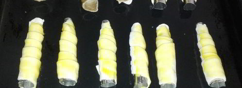 трубочки с безе. Шаг 4