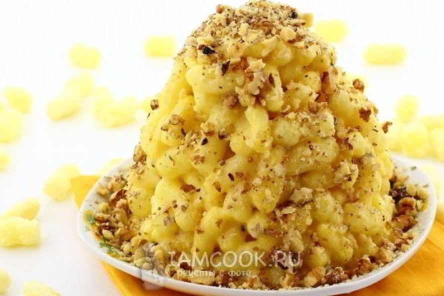 Рецепт чак-чака из кукурузных палочек