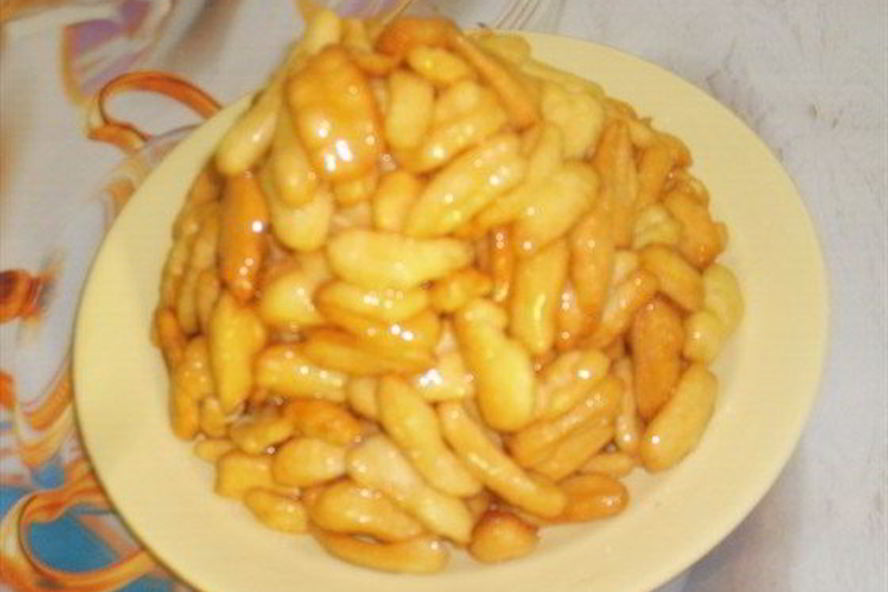 Рецепт крупного чак-чака