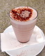 Горячий шоколад с ромом