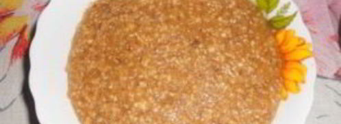 азербайджанская халва из муки. Шаг 7