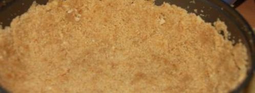 чизкейк с халвой и карамельными яблочками. Шаг 5