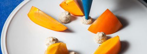 десерт хурма и халва. Шаг 6