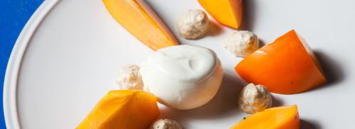 десерт хурма и халва. Шаг 7