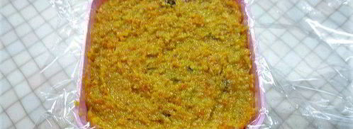 халва из тыквы с манной крупой. Шаг 9