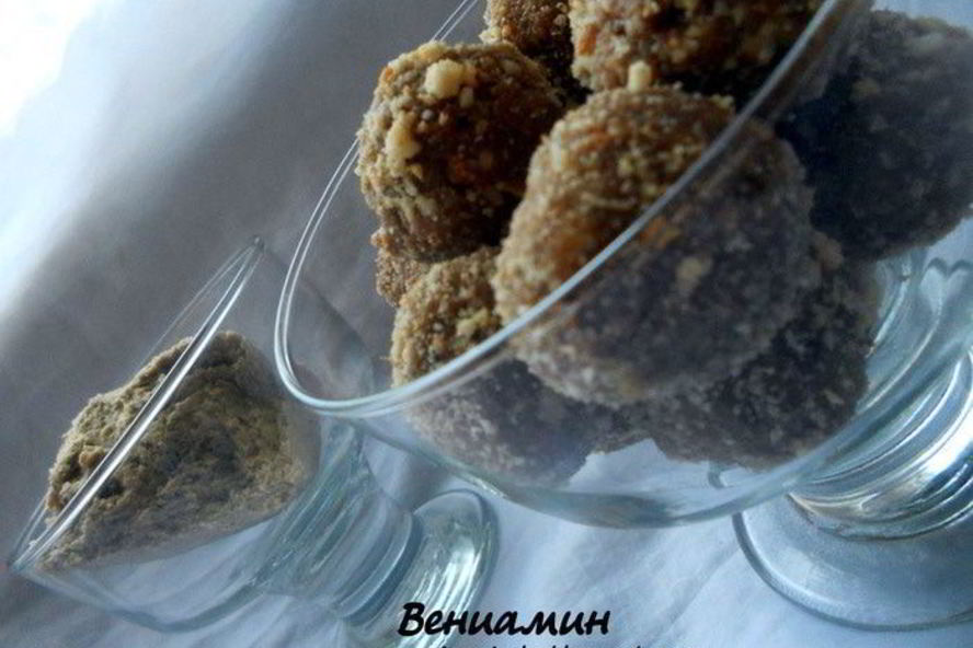 Рецепт шоколадных конфет с халвой