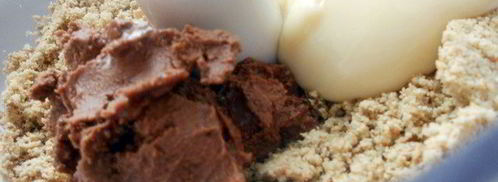 шоколадные конфеты с халвой. Шаг 4