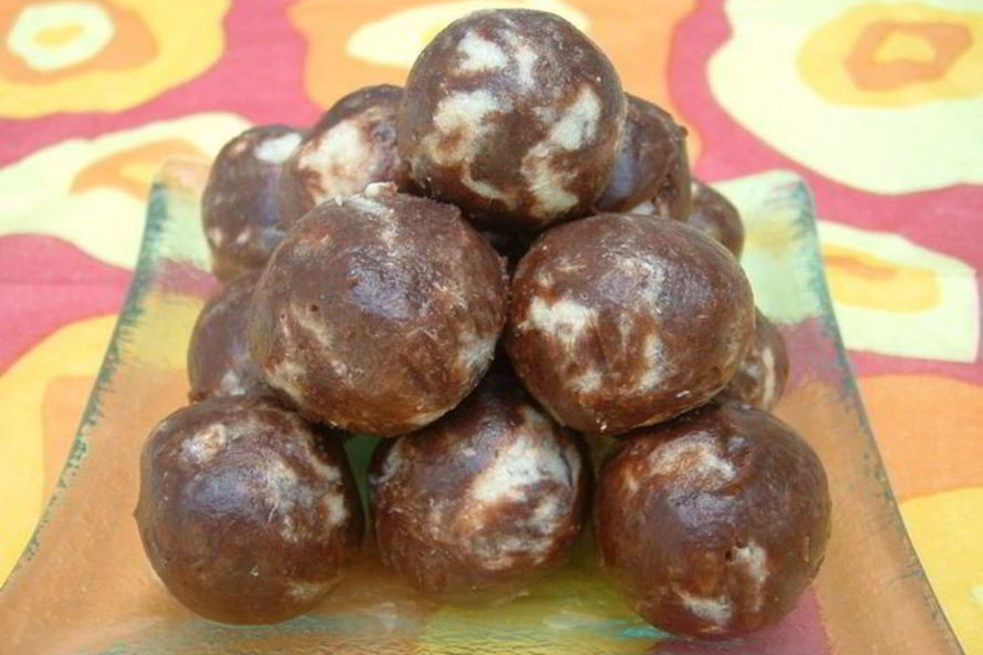 Рецепт трюфелей из халвы