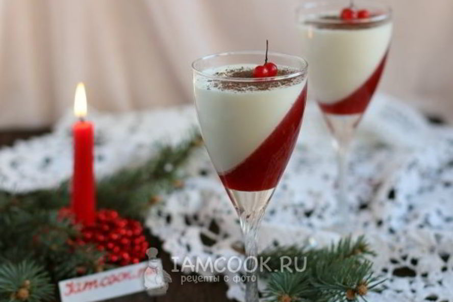 Рецепт клубнично-сливочного десерт в бокале