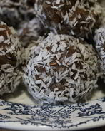 Домашние конфеты из овсяных хлопьев с орехами