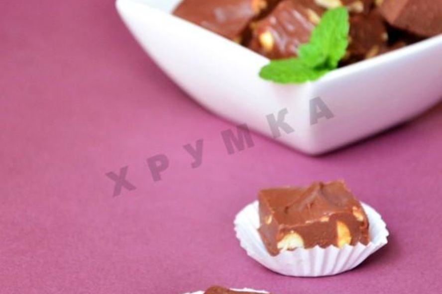 Рецепт домашних конфет с арахисом