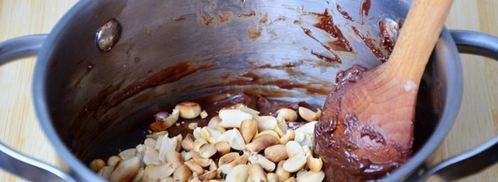 домашние конфеты с арахисом. Шаг 5