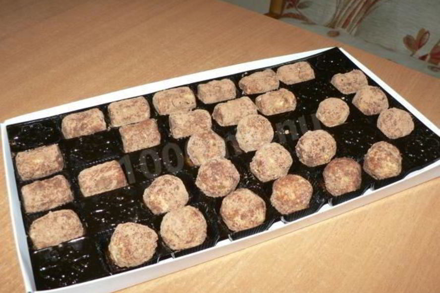 Рецепт домашних конфет