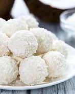 Кокосовые конфеты с миндалем
