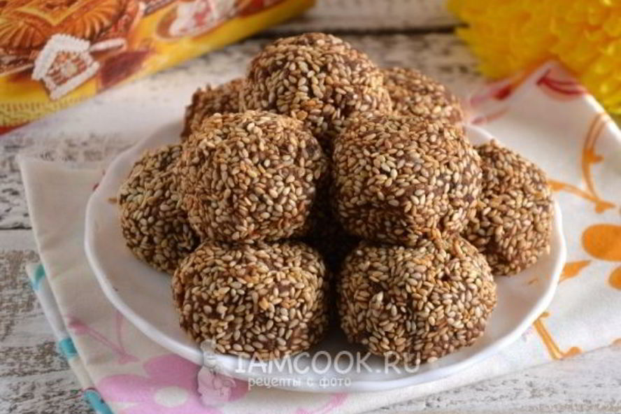 Рецепт конфет из нута