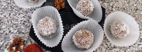 конфеты из сухофруктов в блендере. Шаг 5