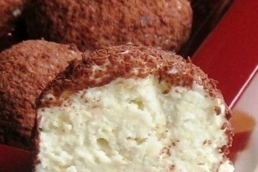 Рецепт конфет из творога с орехами