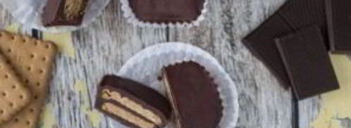 конфеты на печенье. Шаг 6