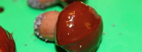 конфеты ручной работы грибочки. Шаг 10