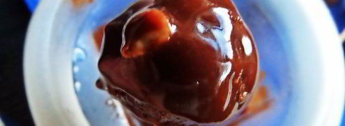 конфеты с шоколадом и ликером. Шаг 13