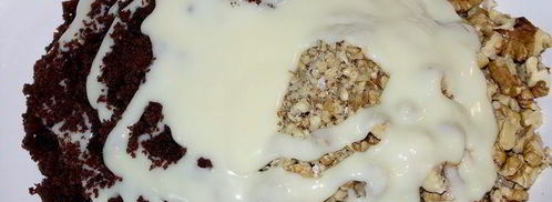 конфеты шоколадные с грецкими орехами и миндальным ликером. Шаг 3