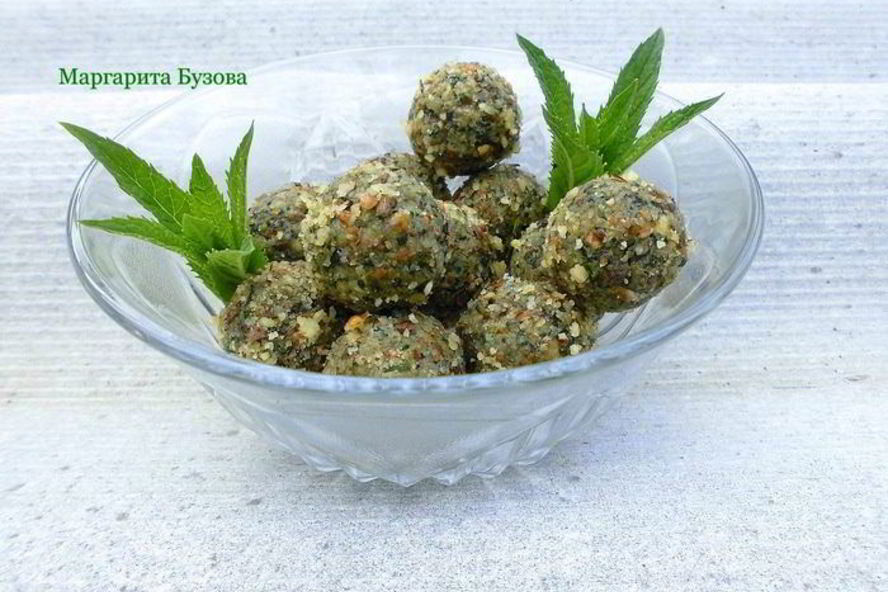 Рецепт конфет со щавелем и мятой