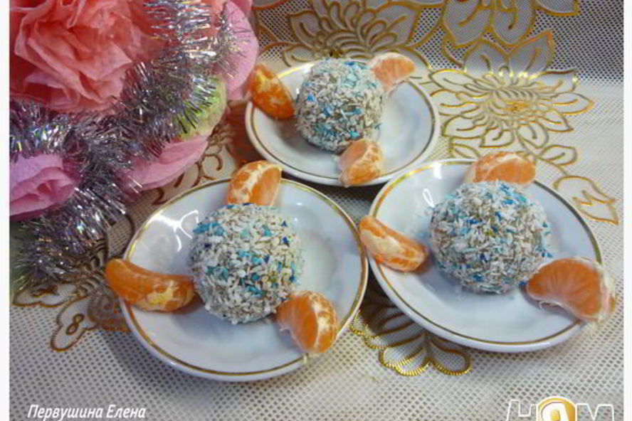 Рецепт мандариновых рафаэлло