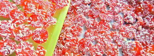 морковные конфеты в кокосе. Шаг 10