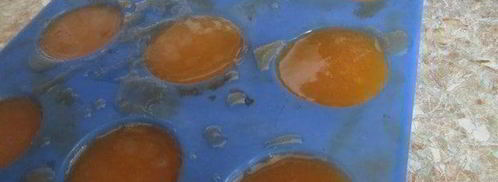 персиковый мармелад и шоколадно-мармеладные конфеты. Шаг 9