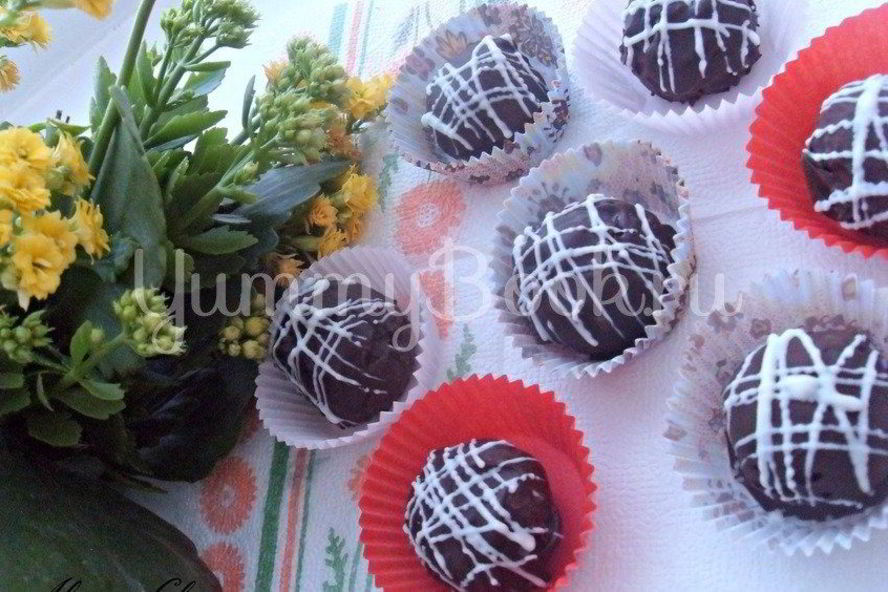 Рецепт шоколадных конфеток с ликером и сливками