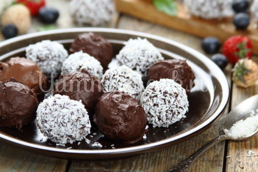 Рецепт шоколадных конфет с маскарпоне