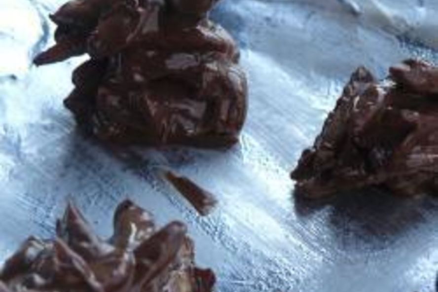 Рецепт шоколадных конфет с орехами