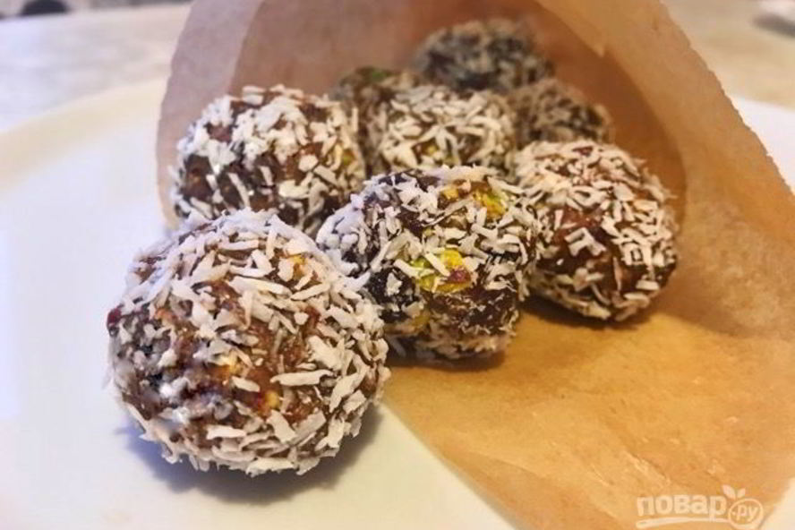 Рецепт энергетических конфет