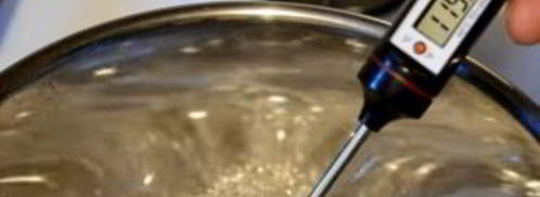 белково-заварной крем для торта. Шаг 5