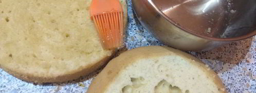 бисквит с творожно-сливочным кремом. Шаг 10