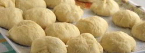 булочки с творожным кремом. Шаг 12