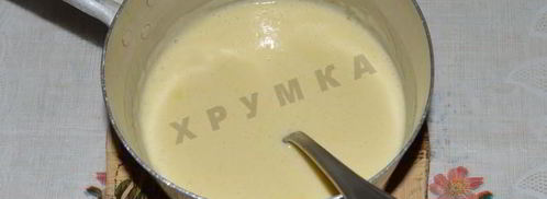 карамельный крем для торта. Шаг 4