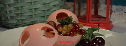 клубничные шоколадные шары с лимонным кремом. Шаг 11