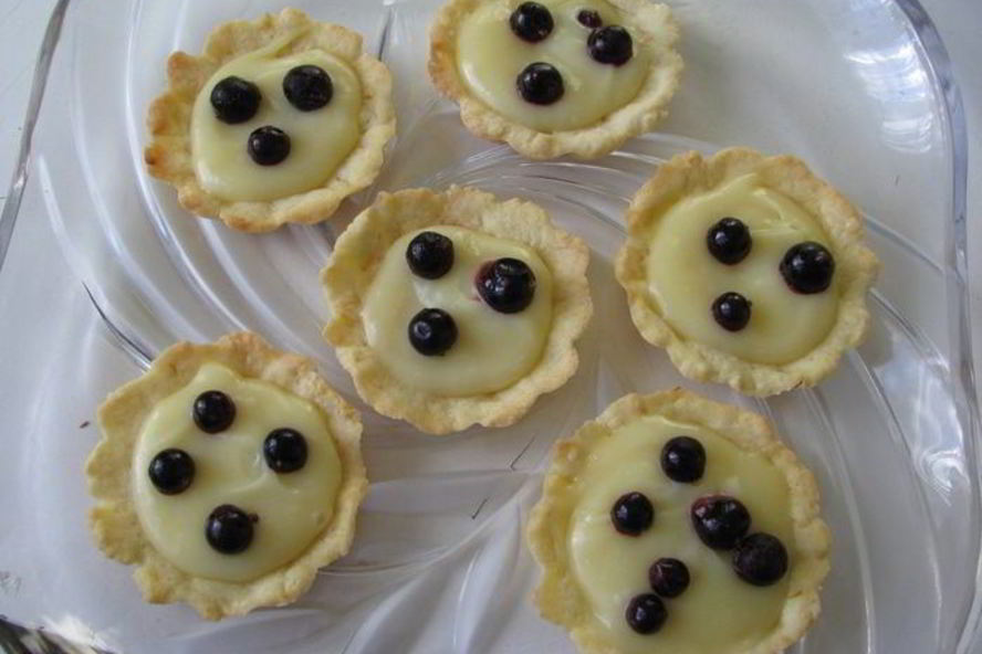 Рецепт корзиночек с заварным кремом