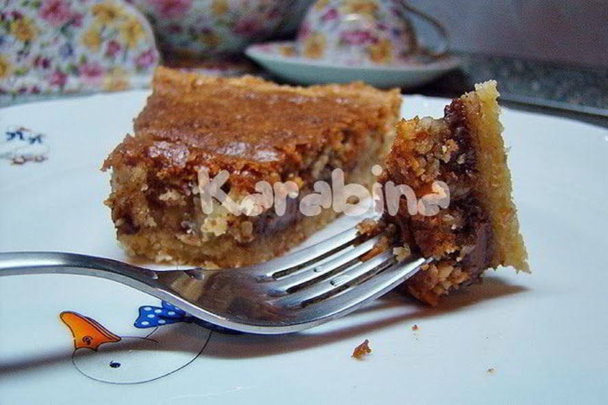 Рецепт кростаты с миндальным кремом и шоколадом