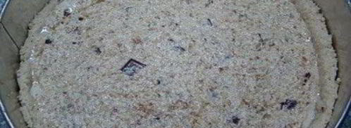 кростата с миндальным кремом и шоколадом. Шаг 6