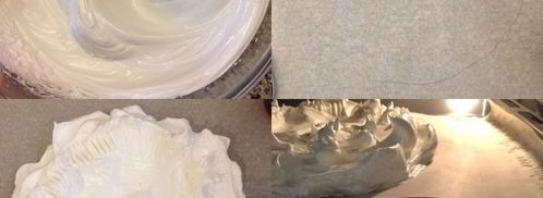 павлова с клубникой и заварным кремом. Шаг 3