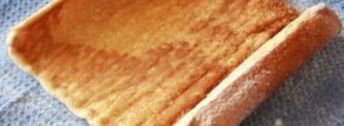 рулет бисквитный с творожным кремом. Шаг 6